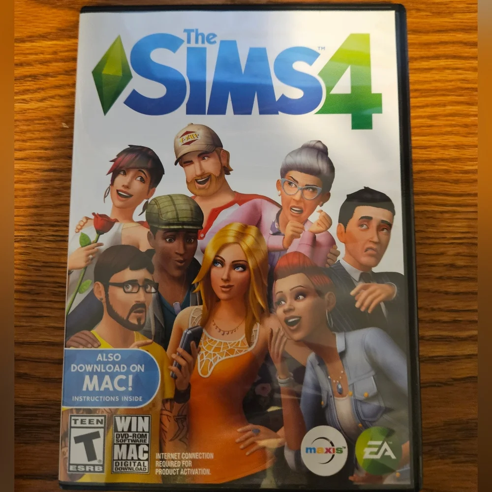 The Sims 4 PC Game - Vibrant Blue Edition